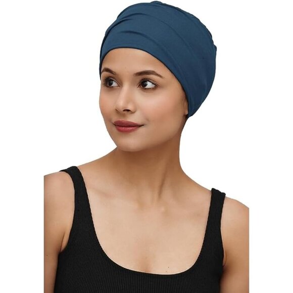 Chemo Hat Women\'s Bamboo Sleep Cap Elastic Headwear Soft Vegan Resistant main image 6